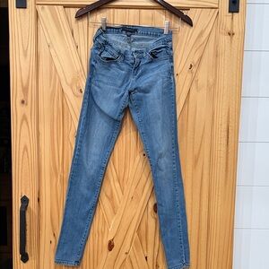 Flying Monkey Women's Skinny Jeans in Blue